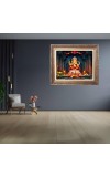 Ganesha Big Photo Frame - 18x22 Inches for Home,Temple & Office Decoration