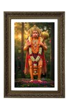 Lord Hanuman Big Photo Frame - 20x28 Inches For Home,Temple & Office Decoration (F10730)