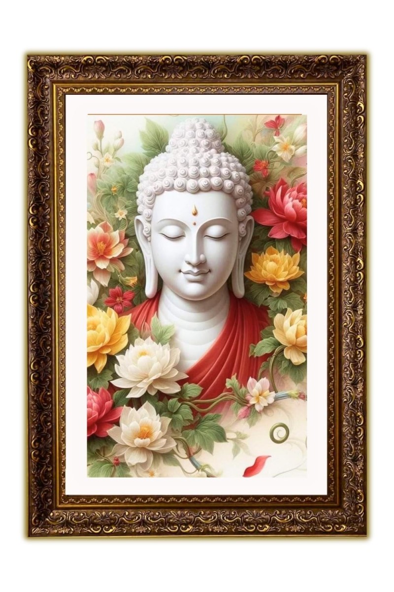 Vertical16X24 Inches Frame Big Photo Frame - 20x28 Inches For Home,Temple & Office Decoration (F10917)