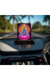 Car Desk/Table Top Lord Shankar Wooden Photo Stand â€“ 3x4 Inches, Compact & Stylish Spiritual Display For Car, Home & Office (Pack Of 1) (F15066)