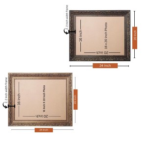 Jesus and mary Big Photo Frame - M120-20x24 Inches for Home,Temple & Office Decoration