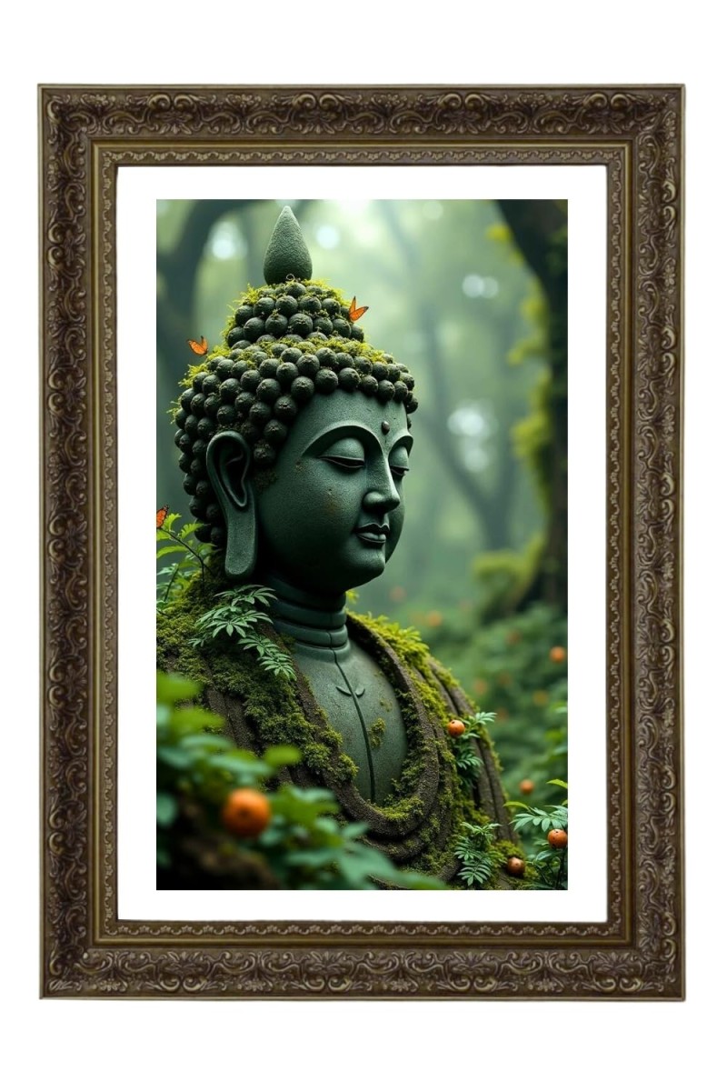Vertical16X24 Inches Frame Big Photo Frame - 20x28 Inches For Home,Temple & Office Decoration (F10839)