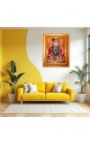Har Har Mahadev Golden Designer Photo Frame | 10x14 Inch Religious Wall Hanging Frame For Home & Office Decoration | Hindu Deity Spiritual Gift Item