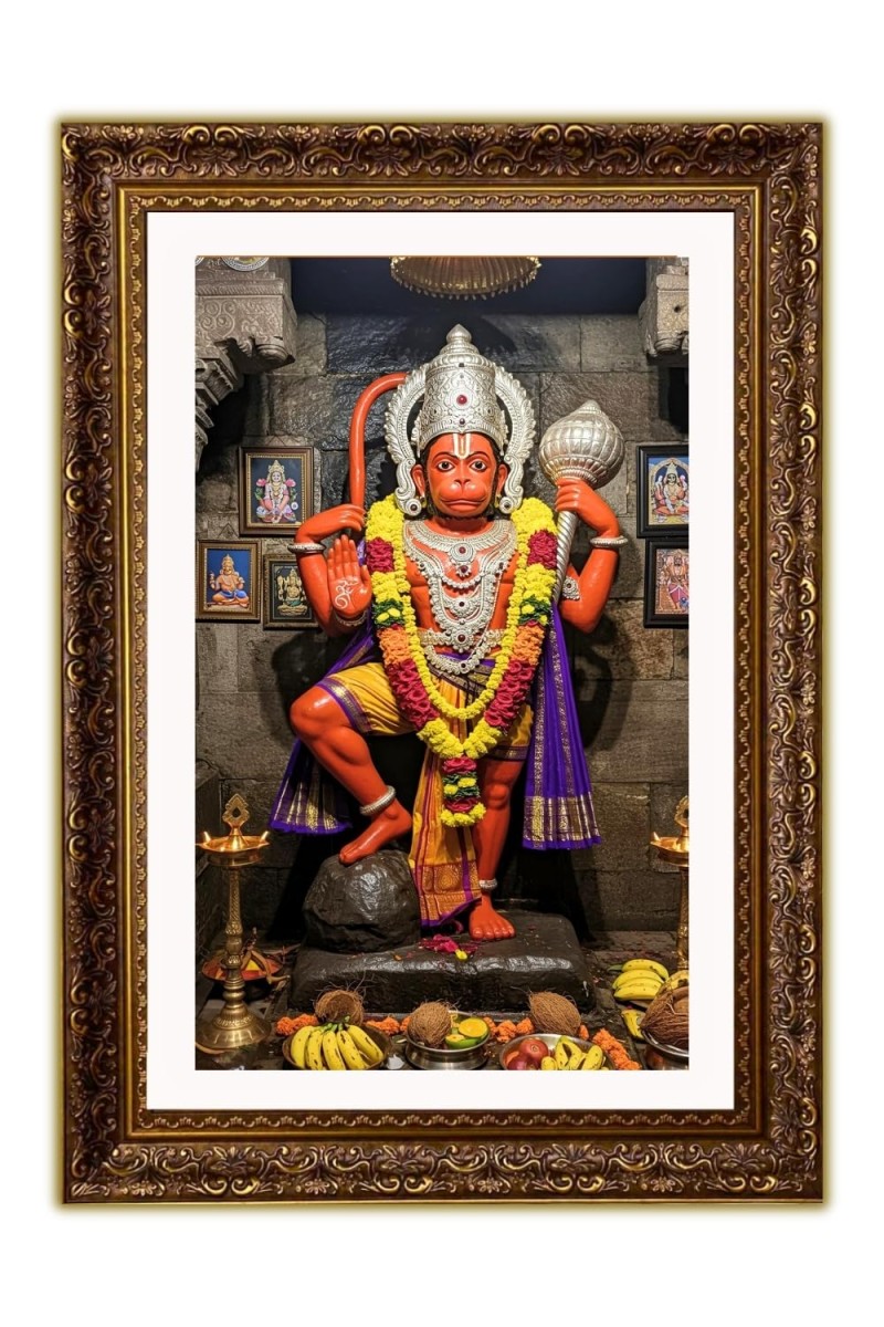 Vertical16X24 Inches Frame Big Photo Frame - 20x28 Inches For Home,Temple & Office Decoration (F10925)