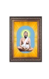 Sri Ramkrishna Spiritual Guru Digital Photo In Designer Frame, Size 8x12 Inch | Hindu Religious Picture For Home Temple, Office & Gift | Wall Art & Pooja Decor (F10473)