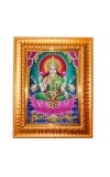 Goddess Lakshmi Golden Designer Photo Frame | 14x18 Inch Religious Wall Hanging Frame For Home, Office Decoration and Spiritual Gift Item