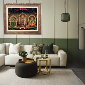 God Tirupati Big Photo Frame - 24x28 Inches for Home,Temple & Office Decoration God Tirupati Big Photo Frame - 24x28 Inches for Home,Temple & Office Decoration