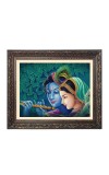 Dharvika radha krishna Big Photo Frame - 18x22 Inches for Home,Temple & Office Decoration