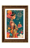 Vertical16X24 Inches Frame Big Photo Frame - 20x28 Inches For Home,Temple & Office Decoration (F10887)