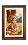 Vertical16X24 Inches Frame Big Photo Frame - 20x28 Inches For Home,Temple & Office Decoration (F10935)