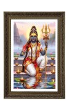 Adishakti Mahakali. Big Photo Frame - 20x28 Inches For Home,Temple & Office Decoration (F11050)