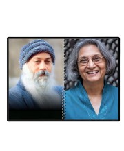 Acharya Rajneesh (Oshoo) &Maa Anand Sheela Laminated Photo - 7x9 Inches, Divine Blessings For Home & Office And Temple Decoration (F16330)