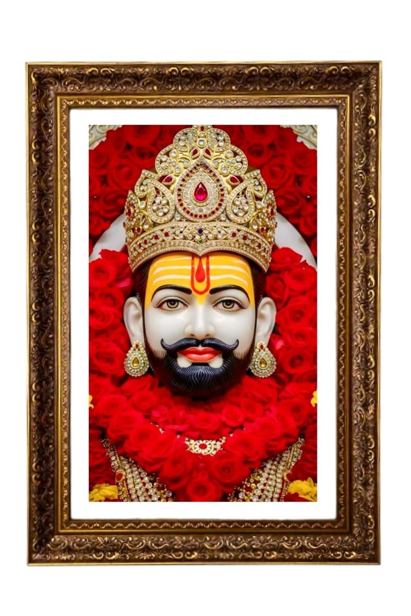 Vertical16X24 Inches Frame Big Photo Frame - 20x28 Inches For Home,Temple & Office Decoration (F11133)