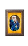 Saadhguru Spiritual Guru Digital Photo In Designer Frame, Size 16x20 Inch | Hindu Religious Picture For Home Temple, Office & Gift | Wall Art & Pooja Decor (F10475)