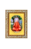 Shree Swami Samarth Maharaj Spiritual Guru Digital Photo In Designer Frame, Size 8x12 Inch | Hindu Religious Picture For Home Temple, Office & Gift | Wall Art & Pooja Decor (F10412)