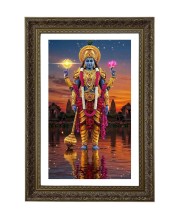 Vertical16X24 Inches Frame Big Photo Frame - 20x28 Inches For Home,Temple & Office Decoration (F10878)