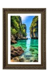 Vertical16X24 Inches Frame Big Photo Frame - 20x28 Inches For Home,Temple & Office Decoration (F10862)