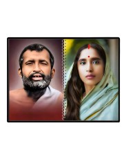 Sri Sri Ramakrishna & Maa Sarada Devi Laminated Photo - 5x7 Inches, Divine Blessings For Home & Office And Temple Decoration (F16318)