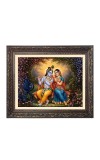 radha and krishna Big Photo Frame - 18x22 Inches for Home,Temple & Office Decoration