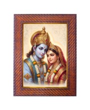 Lord Shiva Photo Frame 19X23 Inch Religious Wall & Table Decor Frame | Lord Shiva Spiritual Photo Frame For Home, Temple & Office | Decorative Hindu God & Goddess Frame (Pack Of 1) (F17993)