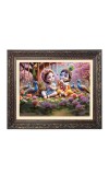 Little radha krishna Big Photo Frame - 18x22 Inches for Home,Temple & Office Decoration