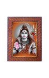 Lord Vishnu Photo Frame 19X23 Inch Religious Wall & Table Decor Frame | Lord Vishnu Spiritual Photo Frame For Home, Temple & Office | Decorative Hindu God & Goddess Frame (Pack Of 1) (F18026)