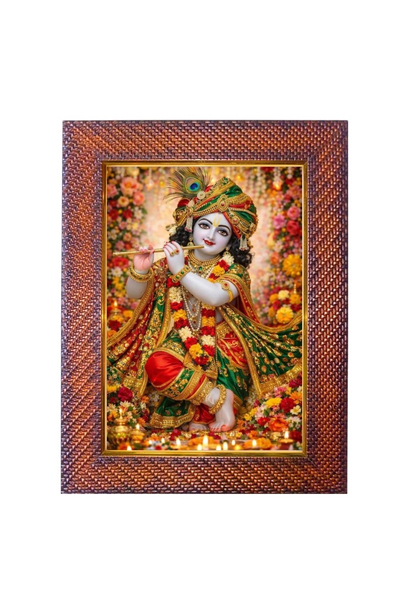 Lord Shiva Photo Frame 19X23 Inch Religious Wall & Table Decor Frame | Lord Shiva Spiritual Photo Frame For Home, Temple & Office | Decorative Hindu God & Goddess Frame (Pack Of 1) (F18017)