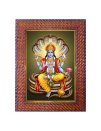 Lord Shiva Photo Frame 19X23 Inch Religious Wall & Table Decor Frame | Lord Shiva Spiritual Photo Frame For Home, Temple & Office | Decorative Hindu God & Goddess Frame (Pack Of 1) (F17970)