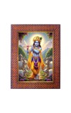 Lord Ganesha Photo Frame 17X21 Inch Religious Wall & Table Decor Frame | Lord Ganesha Spiritual Photo Frame For Home, Temple & Office | Decorative Hindu God & Goddess Frame (Pack Of 1) (F18047)