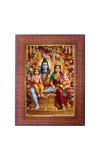 Lord Shiva Photo Frame 19X23 Inch Religious Wall & Table Decor Frame | Lord Shiva Spiritual Photo Frame For Home, Temple & Office | Decorative Hindu God & Goddess Frame (Pack Of 1) (F18044)