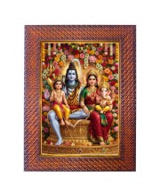 Lord Shiva Photo Frame 19X23 Inch Religious Wall & Table Decor Frame | Lord Shiva Spiritual Photo Frame For Home, Temple & Office | Decorative Hindu God & Goddess Frame (Pack Of 1) (F18044)