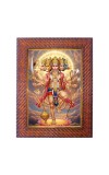 Lord Shiva Photo Frame Religious Wall & Table Decor Frame | Lord Shiva Spiritual Photo Frame For Home, Temple & Office | Decorative Hindu God & Goddess Frame (Pack Of 1) (F17999)
