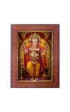 Lord Krishna Photo Frame Religious Wall & Table Decor Frame | Lord Krishna Spiritual Photo Frame For Home, Temple & Office | Decorative Hindu God & Goddess Frame (Pack Of 1) (F18040)