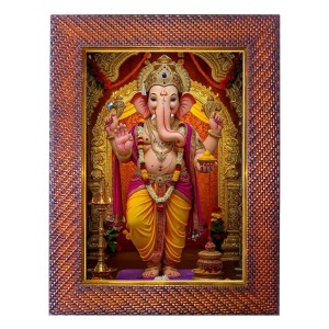 Lord Krishna Photo Frame 13X17 Inch Religious Wall & Table Decor Frame | Lord Krishna Spiritual Photo Frame For Home, Temple & Office | Decorative Hindu God & Goddess Frame (Pack Of 1) (F18040) Lord Krishna Photo Frame 13X17 Inch Religious Wall & Table Decor Frame | Lord Krishna Spiritual Photo Frame For Home, Temple & Office | Decorative Hindu God & Goddess Frame (Pack Of 1) (F18040)