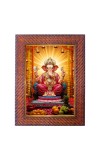Mata Saraswati Photo Frame 17X21 Inch Religious Wall & Table Decor Frame | Mata Saraswati Spiritual Photo Frame For Home, Temple & Office (F17987X17X21)