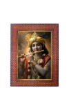 Mata Saraswati Photo Frame 13X17 Inch Religious Wall & Table Decor Frame | Mata Saraswati Spiritual Photo Frame For Home, Temple & Office (F18048X13X17)