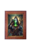 Lord Krishna Photo Frame Religious Wall & Table Decor Frame | Lord Krishna Spiritual Photo Frame For Home, Temple & Office | Decorative Hindu God & Goddess Frame (Pack Of 1) (F17979)