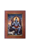 Lord Vishnu Photo Frame Religious Wall & Table Decor Frame | Lord Vishnu Spiritual Photo Frame For Home, Temple & Office | Decorative Hindu God & Goddess Frame (Pack Of 1) (F17975)