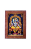 Lord Vishnu Photo Frame Religious Wall & Table Decor Frame | Lord Vishnu Spiritual Photo Frame For Home, Temple & Office | Decorative Hindu God & Goddess Frame (Pack Of 1) (F18006)