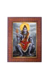 Lord Vishnu Photo Frame Religious Wall & Table Decor Frame | Lord Vishnu Spiritual Photo Frame For Home, Temple & Office | Decorative Hindu God & Goddess Frame (Pack Of 1) (F18005)