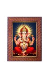 Lord Vishnu Photo Frame Religious Wall & Table Decor Frame | Lord Vishnu Spiritual Photo Frame For Home, Temple & Office | Decorative Hindu God & Goddess Frame (Pack Of 1) (F18022)