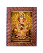 Lord Vishnu Photo Frame 21X25 Inch Religious Wall & Table Decor Frame | Lord Vishnu Spiritual Photo Frame For Home, Temple & Office | Decorative Hindu God & Goddess Frame (Pack Of 1) (F17989)