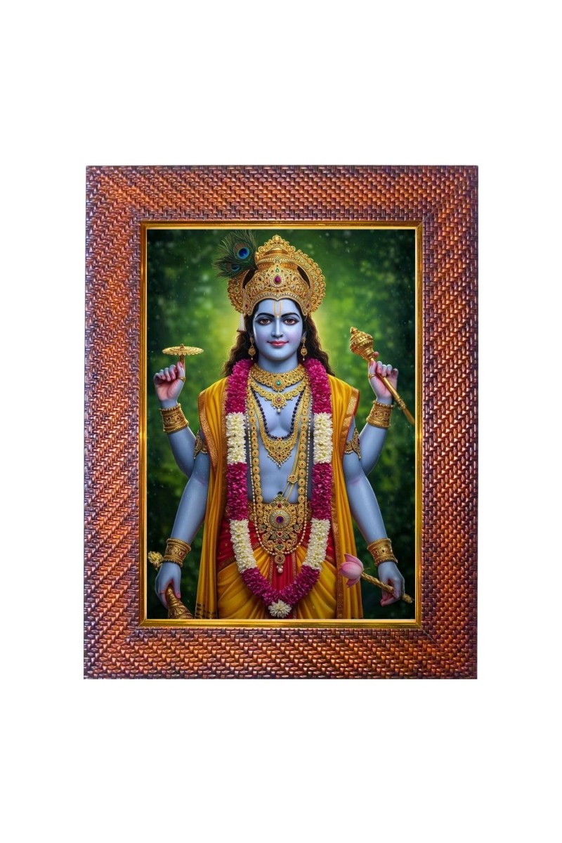 Lord Shiva Photo Frame Religious Wall & Table Decor Frame | Lord Shiva Spiritual Photo Frame For Home, Temple & Office | Decorative Hindu God & Goddess Frame (Pack Of 1) (F18013)