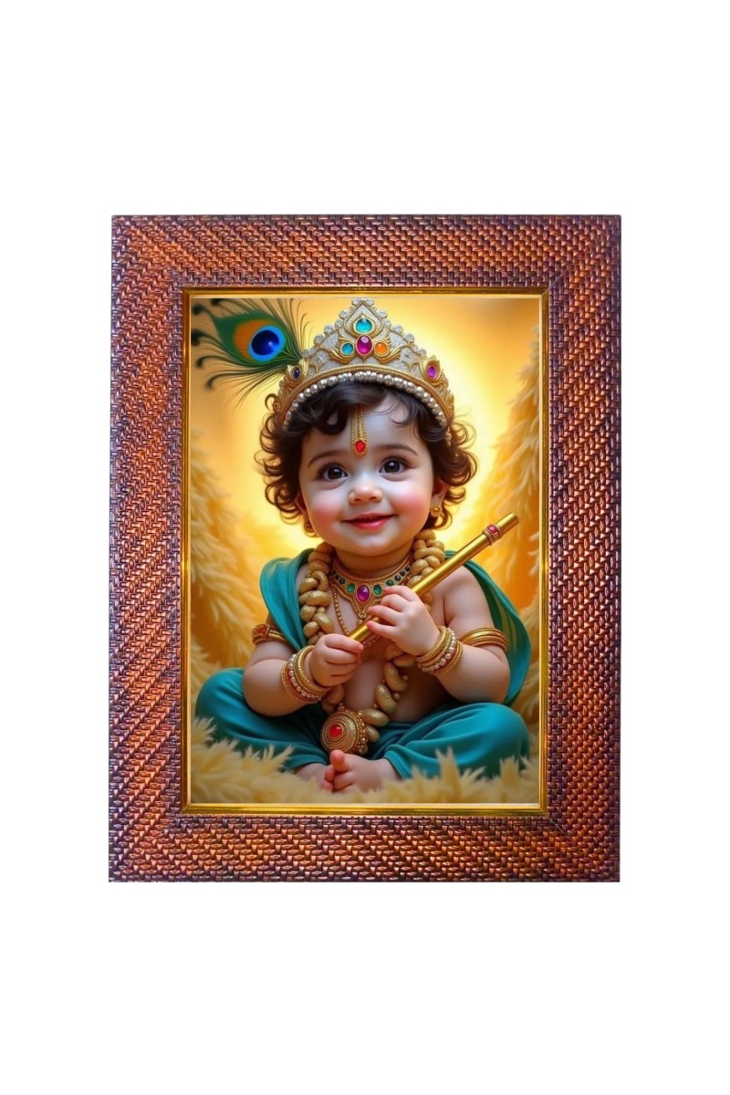 Lord Shiva Photo Frame 21X25 Inch Religious Wall & Table Decor Frame | Lord Shiva Spiritual Photo Frame For Home, Temple & Office | Decorative Hindu God & Goddess Frame (Pack Of 1) (F17969)