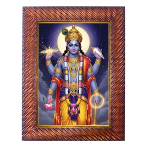 Lord Krishna Photo Frame 15X19 Inch Religious Wall & Table Decor Frame | Lord Krishna Spiritual Photo Frame For Home, Temple & Office | Decorative Hindu God & Goddess Frame (Pack Of 1) (F18004) Lord Krishna Photo Frame 15X19 Inch Religious Wall & Table Decor Frame | Lord Krishna Spiritual Photo Frame For Home, Temple & Office | Decorative Hindu God & Goddess Frame (Pack Of 1) (F18004)