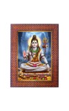 Lord Krishna Photo Frame 19X23 Inch Religious Wall & Table Decor Frame | Lord Krishna Spiritual Photo Frame For Home, Temple & Office | Decorative Hindu God & Goddess Frame (Pack Of 1) (F18042)