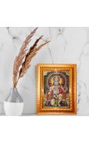 Maa Tara Golden Designer Photo Frame | 10x14 Inch Religious Wall Hanging Frame For Home, Office Decoration and Spiritual Gift Item (M3)