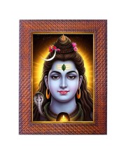 Lord Vishnu Photo Frame 19X23 Inch Religious Wall & Table Decor Frame | Lord Vishnu Spiritual Photo Frame For Home, Temple & Office | Decorative Hindu God & Goddess Frame (Pack Of 1) (F18020)