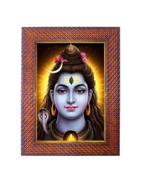 Lord Vishnu Photo Frame 21X25 Inch Religious Wall & Table Decor Frame | Lord Vishnu Spiritual Photo Frame For Home, Temple & Office | Decorative Hindu God & Goddess Frame (Pack Of 1) (F18000)