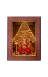 Lord Krishna Photo Frame Religious Wall & Table Decor Frame | Lord Krishna Spiritual Photo Frame For Home, Temple & Office | Decorative Hindu God & Goddess Frame (Pack Of 1) (F18060)